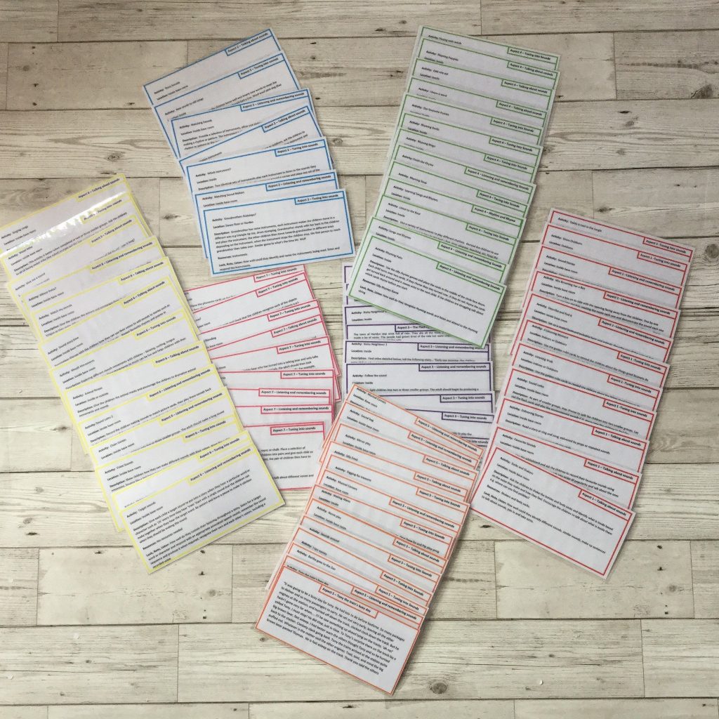 Early Years Outcome Cards - Piggledots