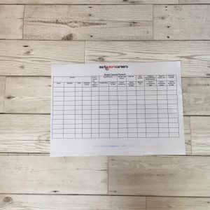 161 Single Central Record Template